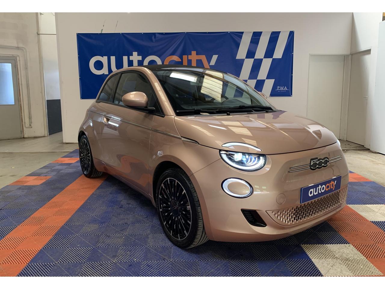FIAT-FIAT 500-Fiat 500 Electrique 42 KWh  2020 BERLINE Icône Plus 